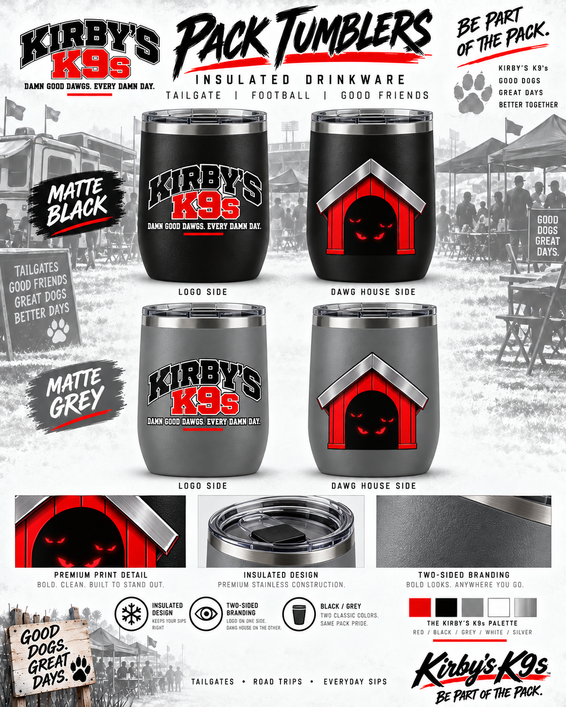 Pack Tumblers product mockup